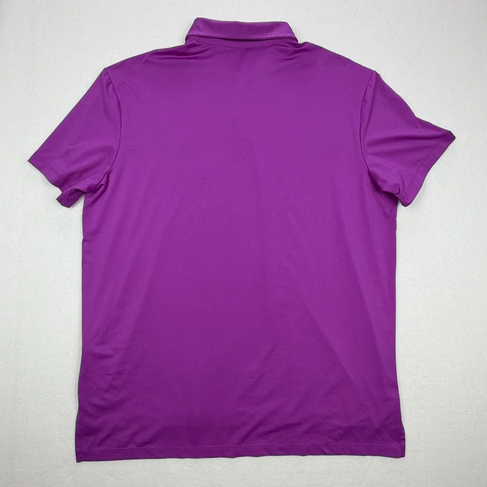 Polo Ralph Lauren Performance Mens XL Purple Short Sleeve Golf Polo Shirt